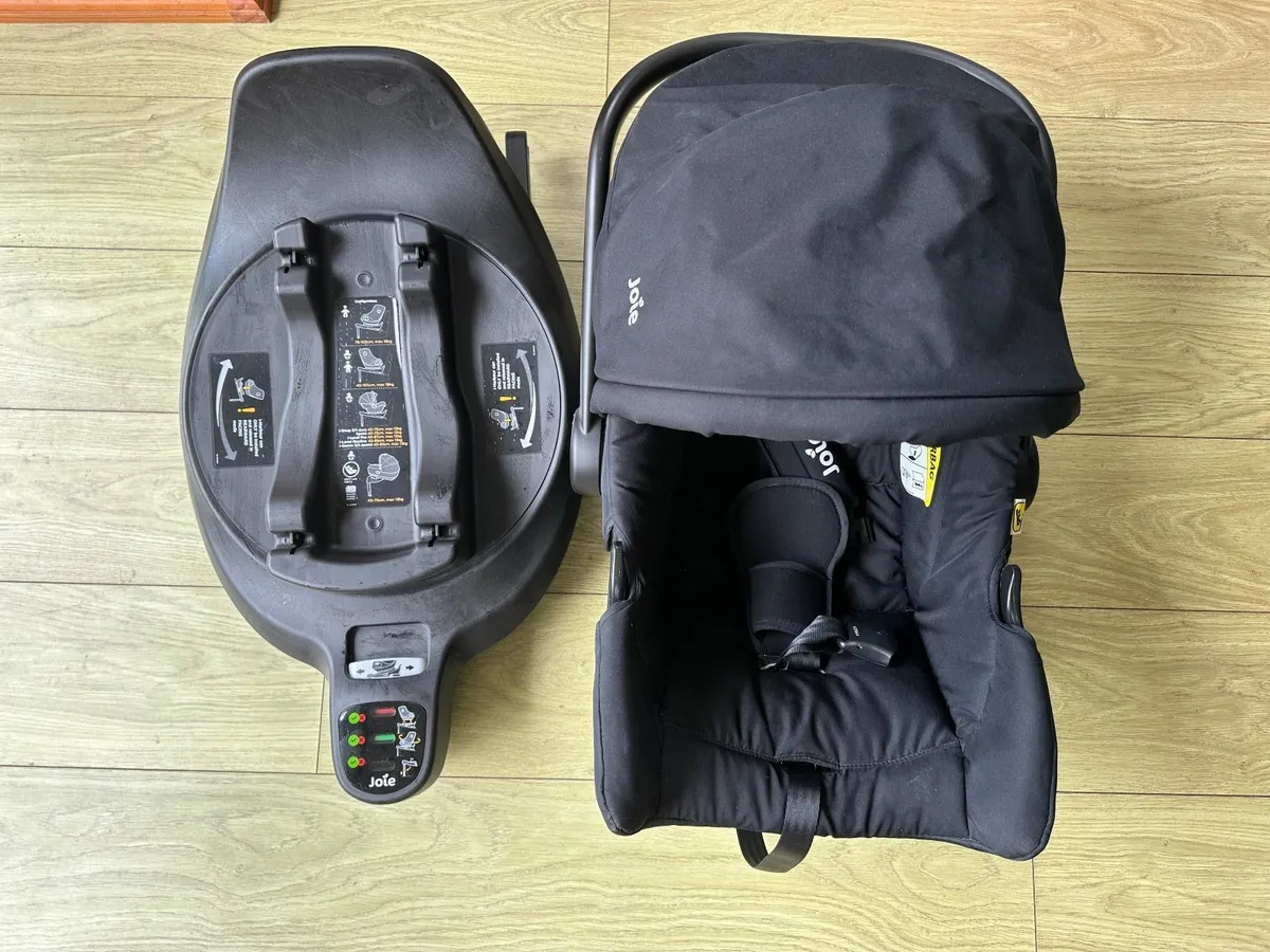 Joie Baby car seat and Swivel base - Image 1