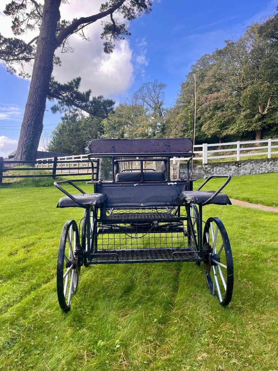 4 Wheel Cart - Horse/Pony + Tack - Image 3