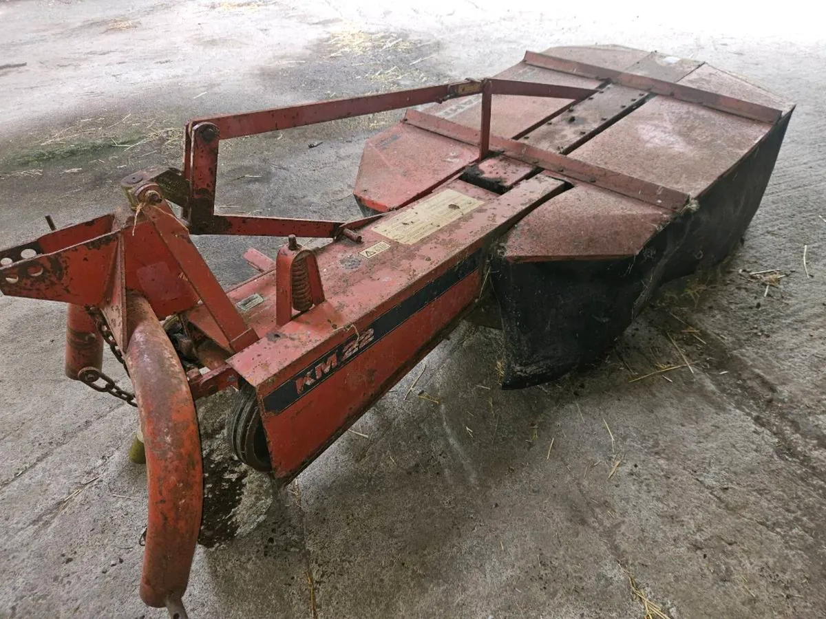 Duetz fahr km 22 drum mower - Image 2