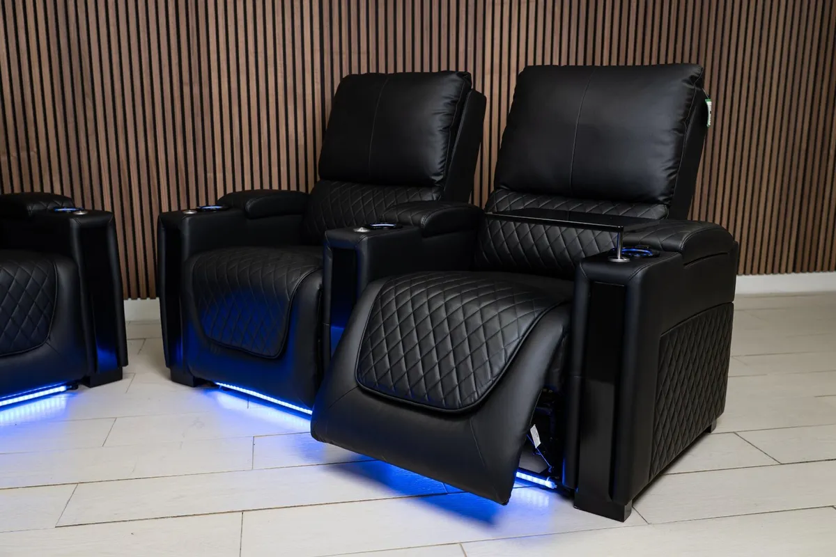 Sienna 3+2 Electric Leather Recliner Sofa Set - Image 3