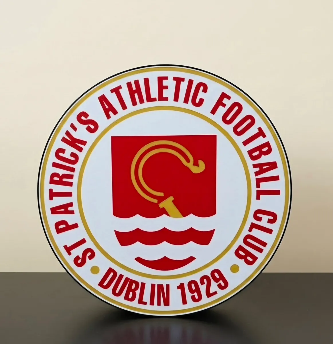 St Patricks Athletic Football  Crest Light St Pats - Image 1
