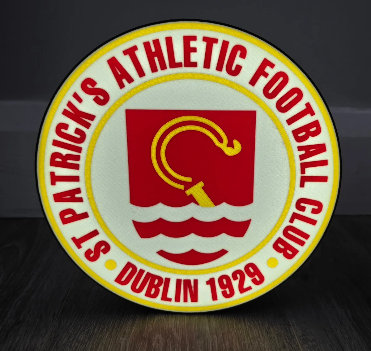 St Patricks Athletic Football  Crest Light St Pats - Image 2