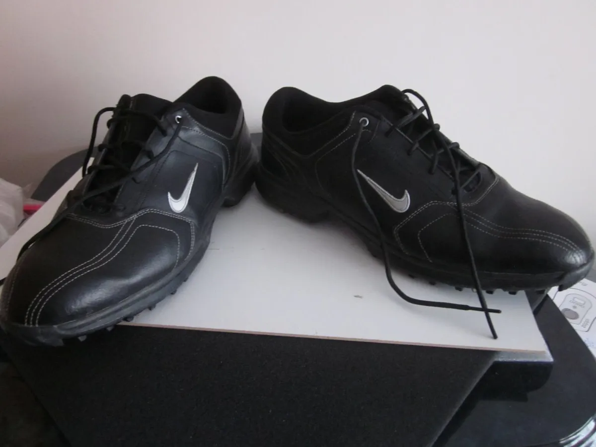 Nike Golf Shoes  Heritage Cleat Spikes Leather9.5 - Image 2