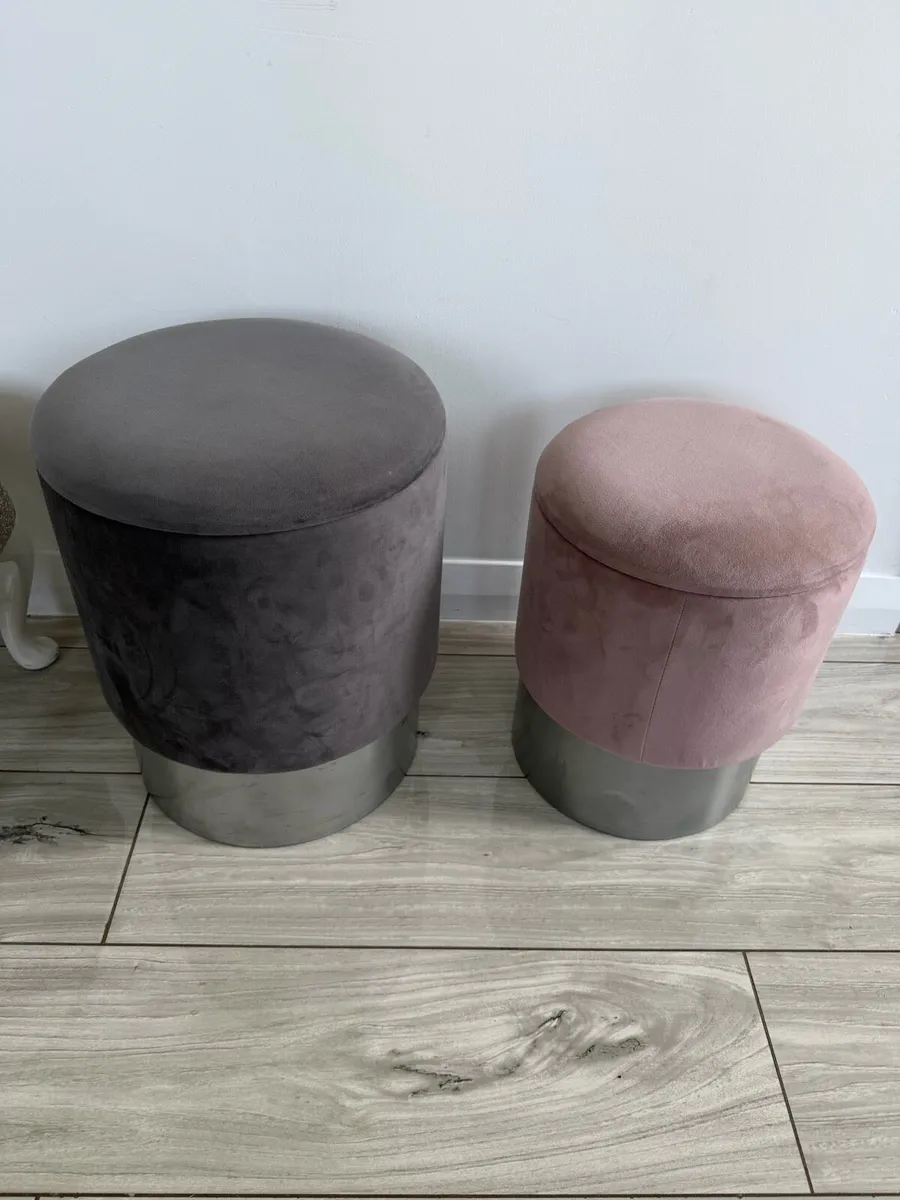 Longue bench&stool storage - Image 3