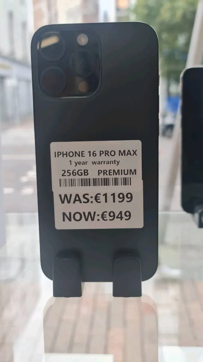 IPHONE 16 PRO MAX 256GB  PREMIUM 1YEAR WARRANTY