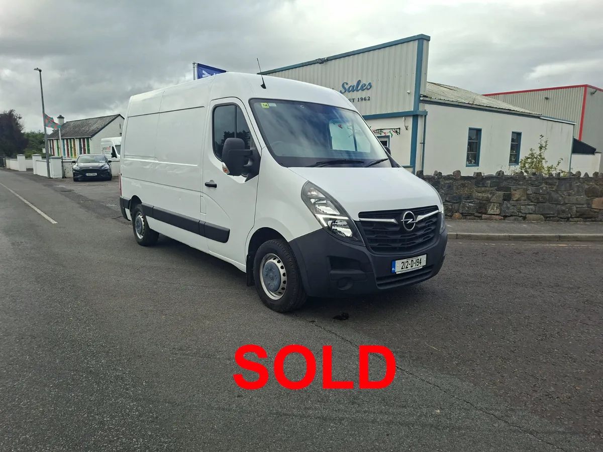2021 Opel Movano L2H2 FWD €15,950 inc vat - Image 1
