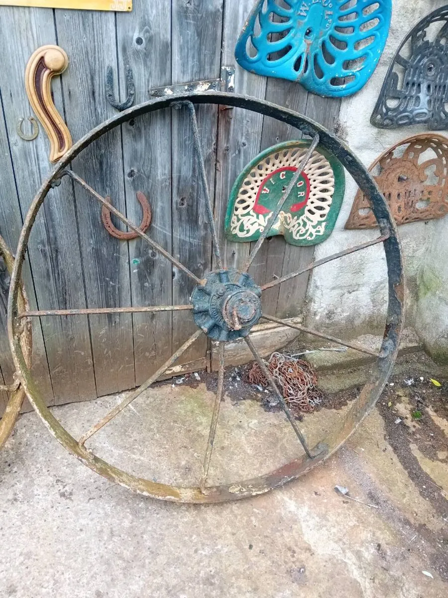 Cast Iron wheels - Image 2