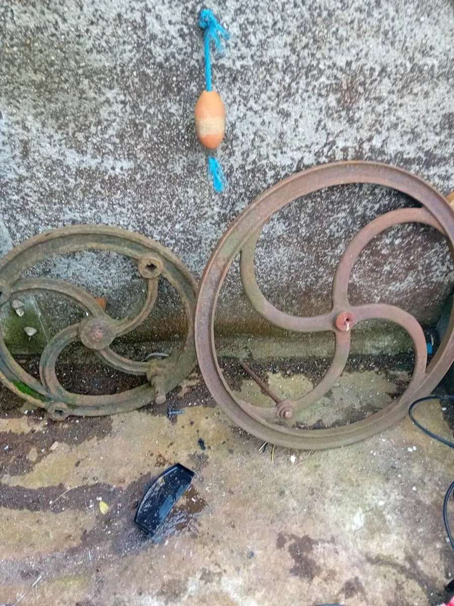 Cast IRON WHEELS
