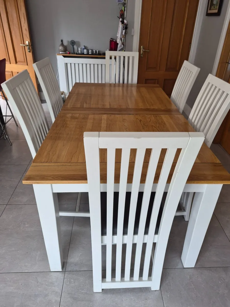 Dining Table and 6 Chairs - Image 2