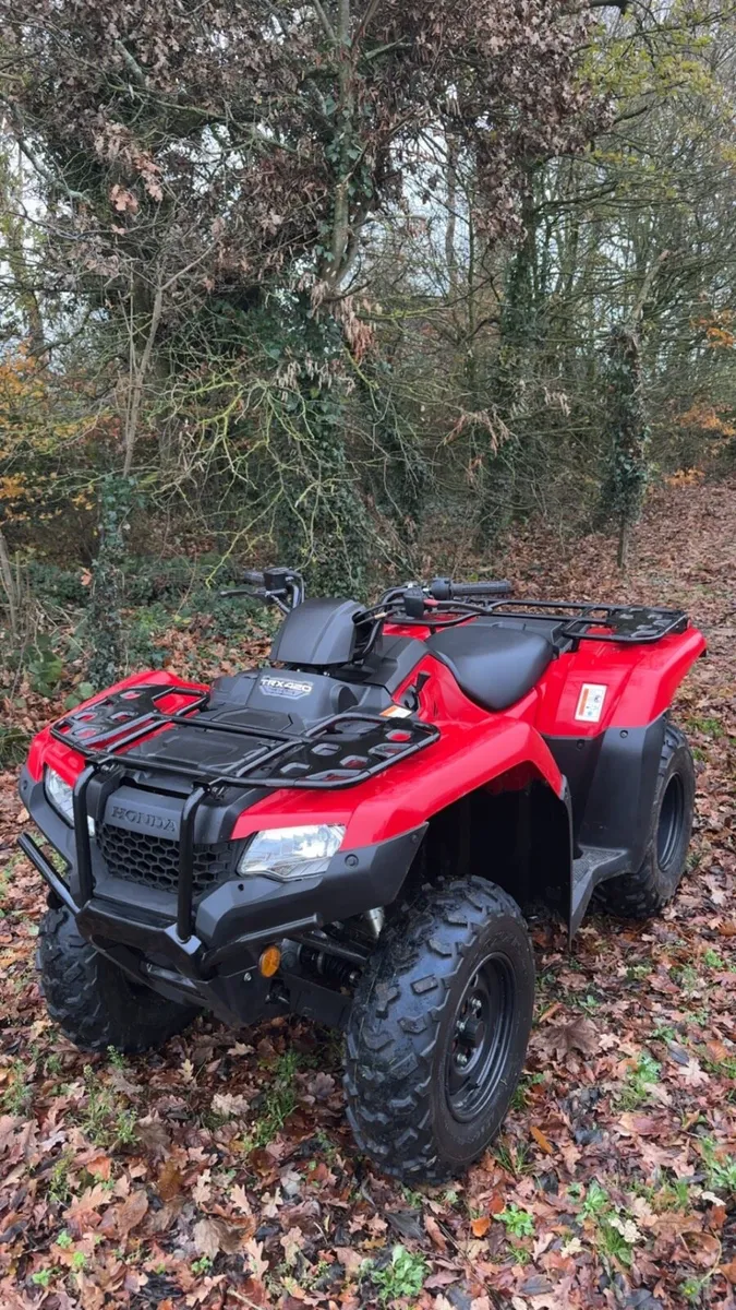 Honda trx 420 (low hours) - Image 1