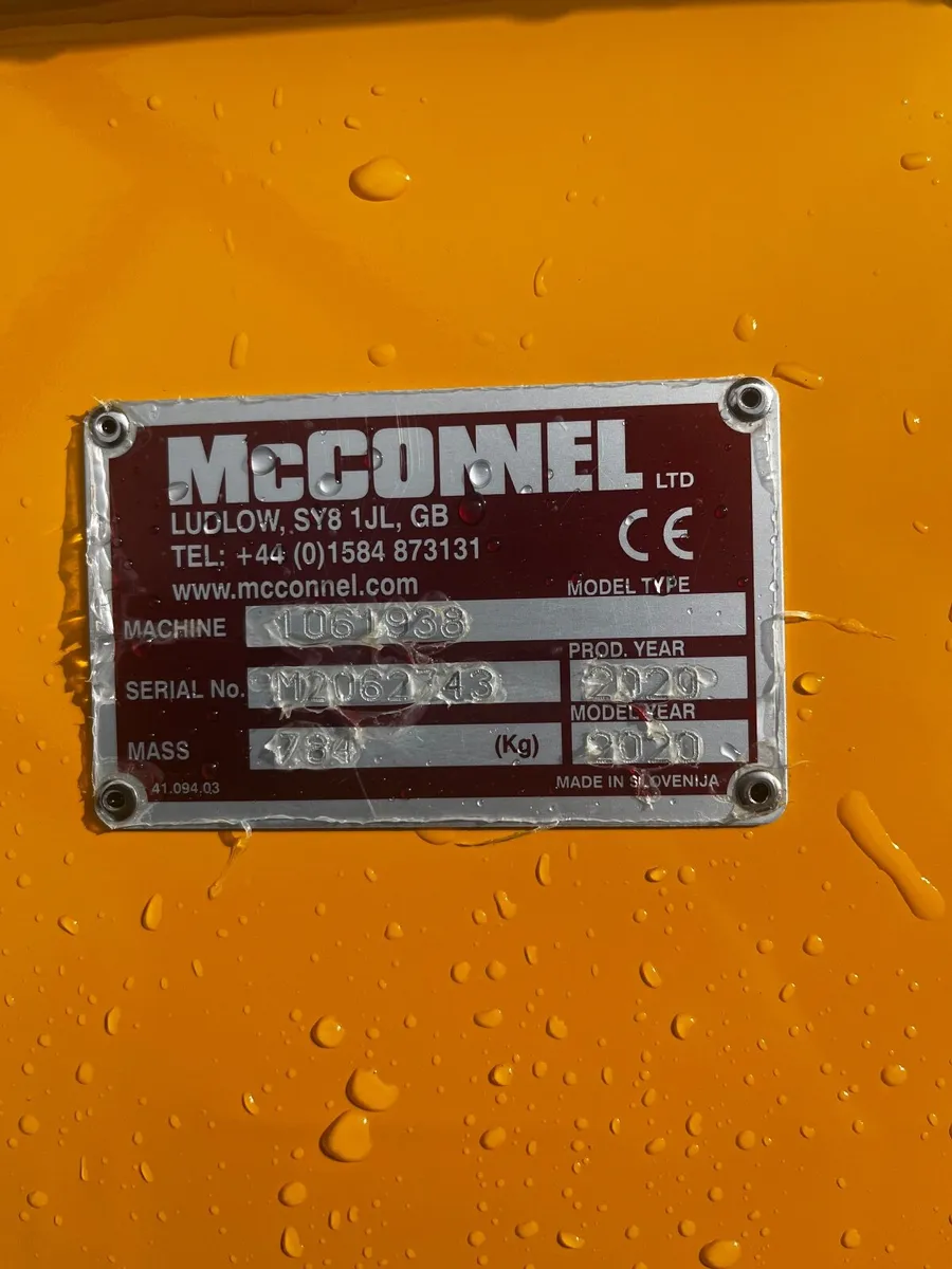 2020 heavy duty 9ft McConnell flail topper - Image 1