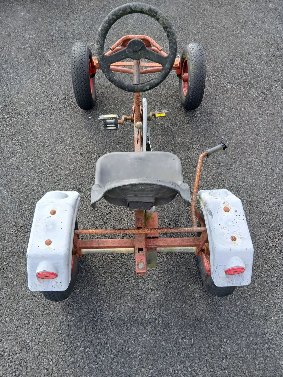2 x Pedal Go-Karts + Trailer – Restoration Project - Image 2