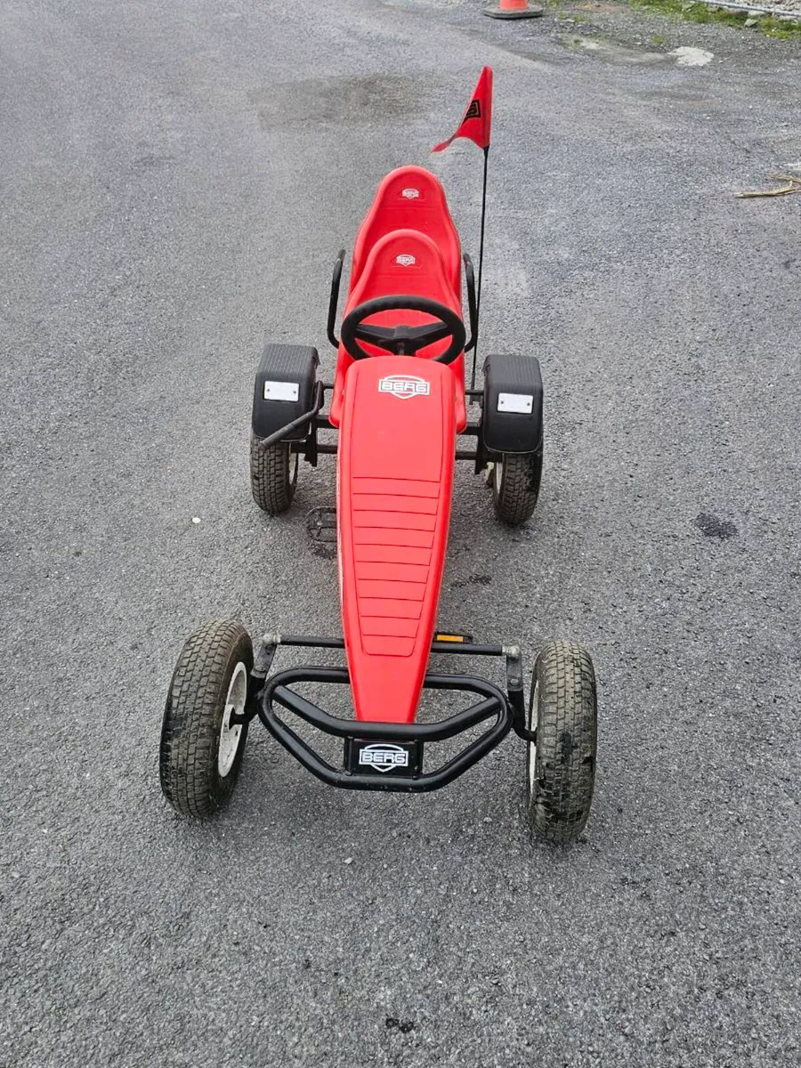 Berg go-kart, 2 seats and trailer - Image 2