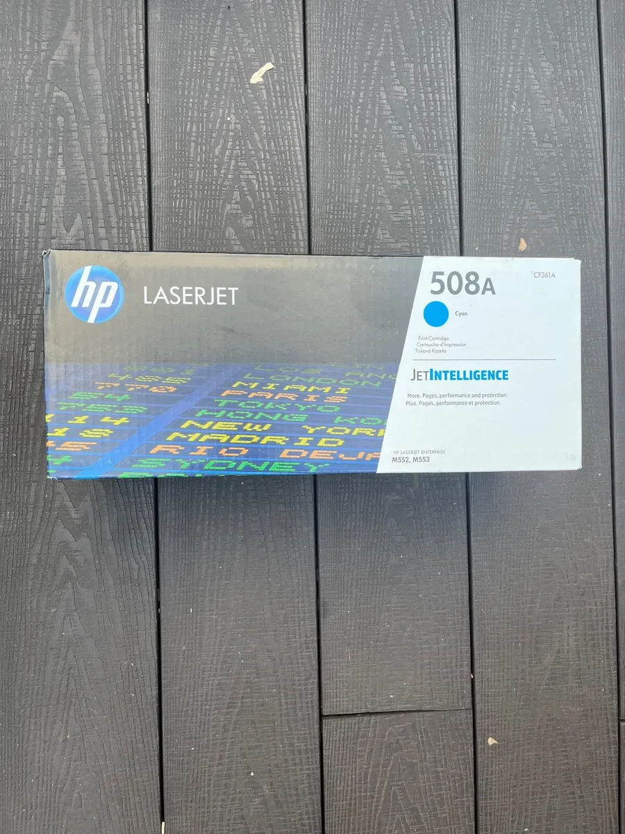 HP CF361A Cyan 508A Ink Toner - Image 2