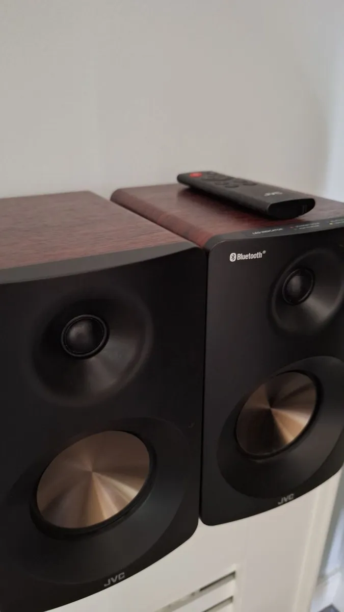 Bluetooth Bookshelf Speakers - Image 1