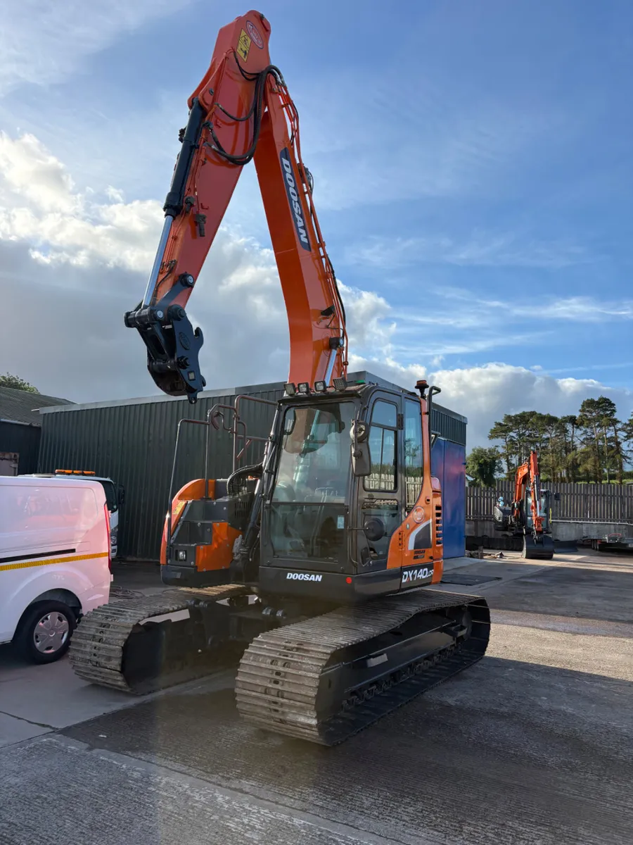 2021 Doosan DX140LCR Finance Arranged - Image 1
