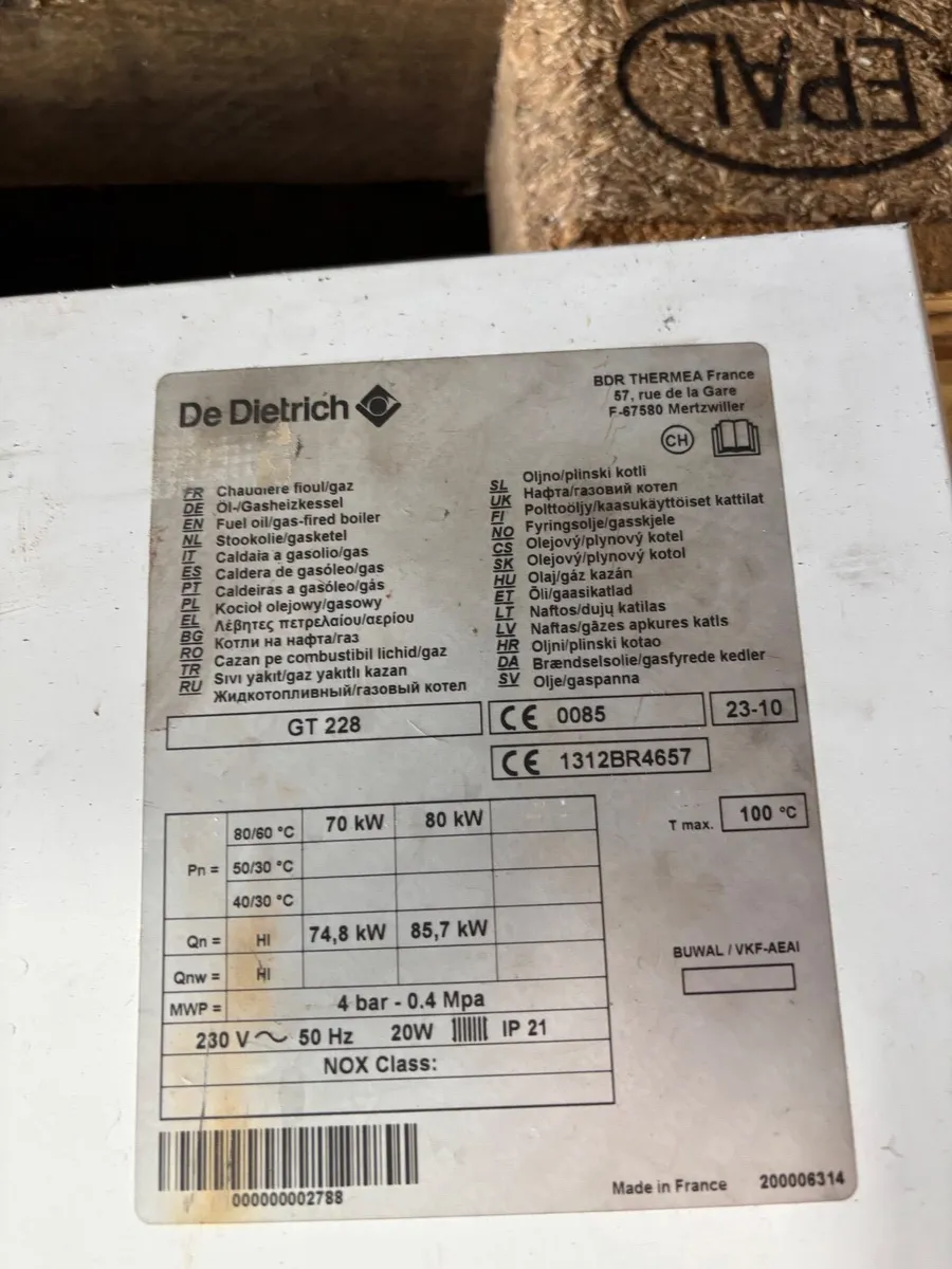 Oil Boiler - Image 2