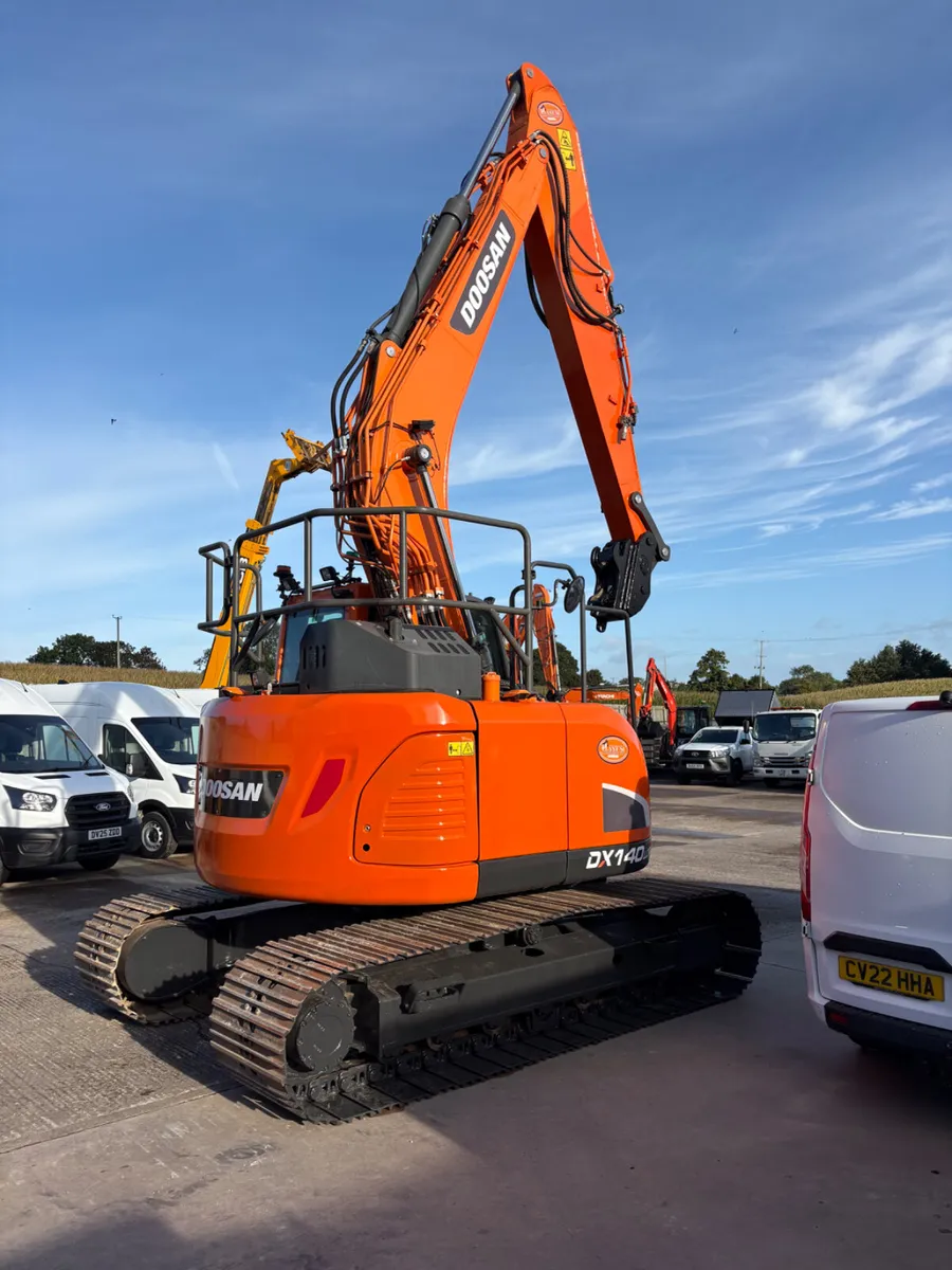 2021 Doosan DX140LCR Finance Arranged - Image 3