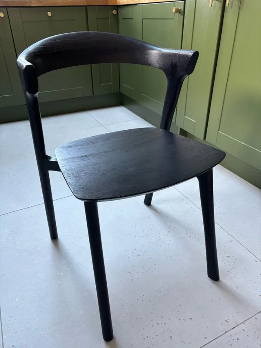 Genuine Ethnicraft BOK dining chair | set of 6 | excellent condition - Image 1