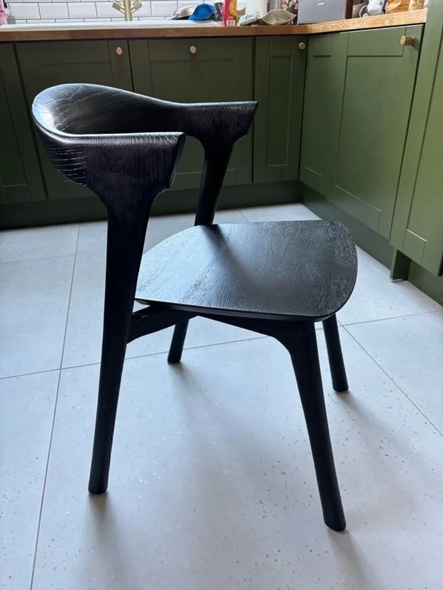 Genuine Ethnicraft BOK dining chair | set of 6 | excellent condition - Image 2