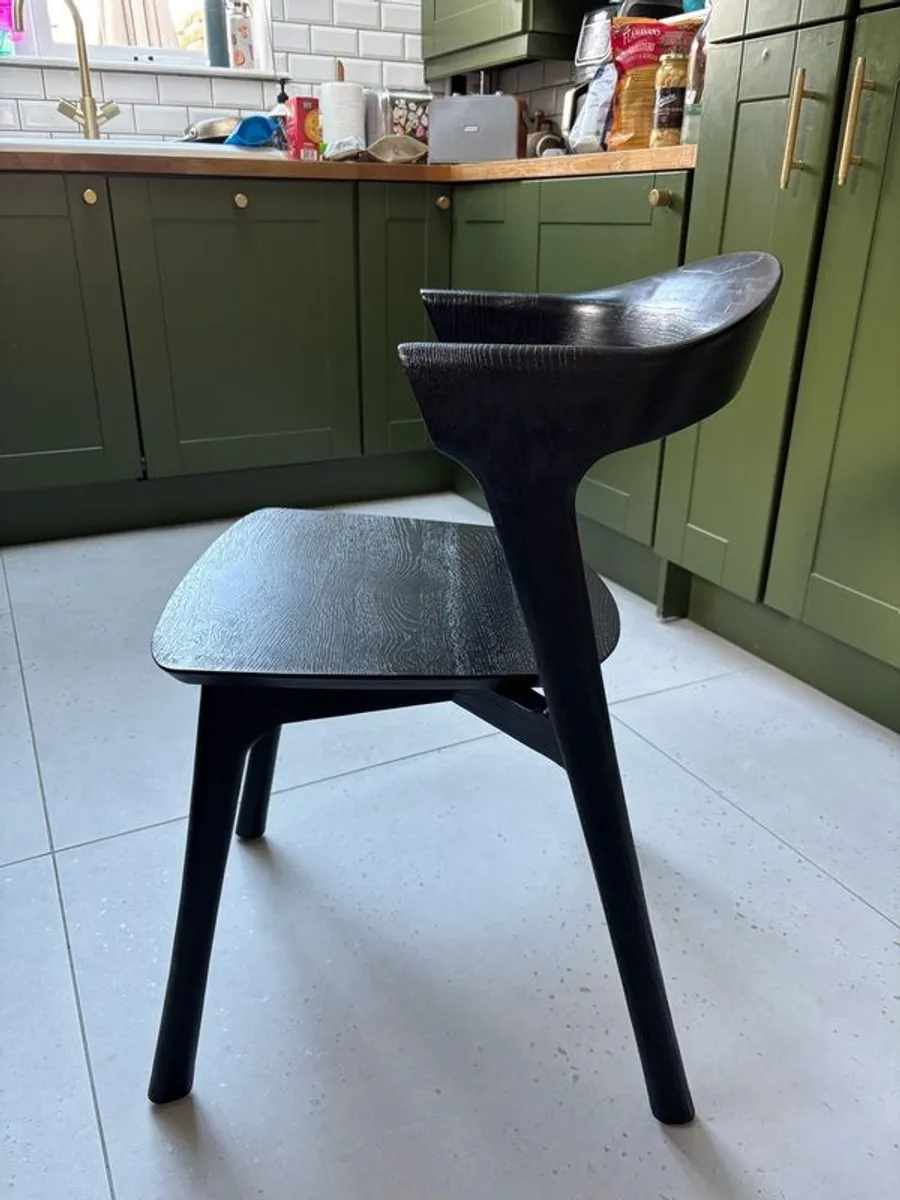 Genuine Ethnicraft BOK dining chair | set of 6 | excellent condition - Image 3