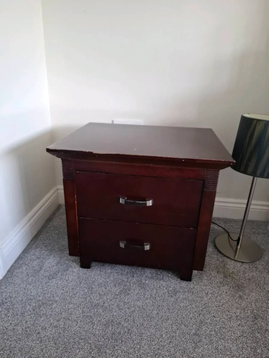 Solid Wood Bedside Tables - Image 1