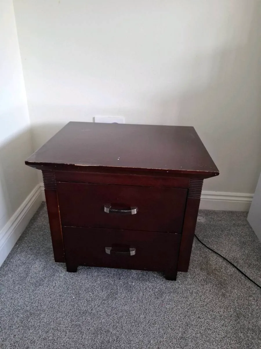 Solid Wood Bedside Tables - Image 2