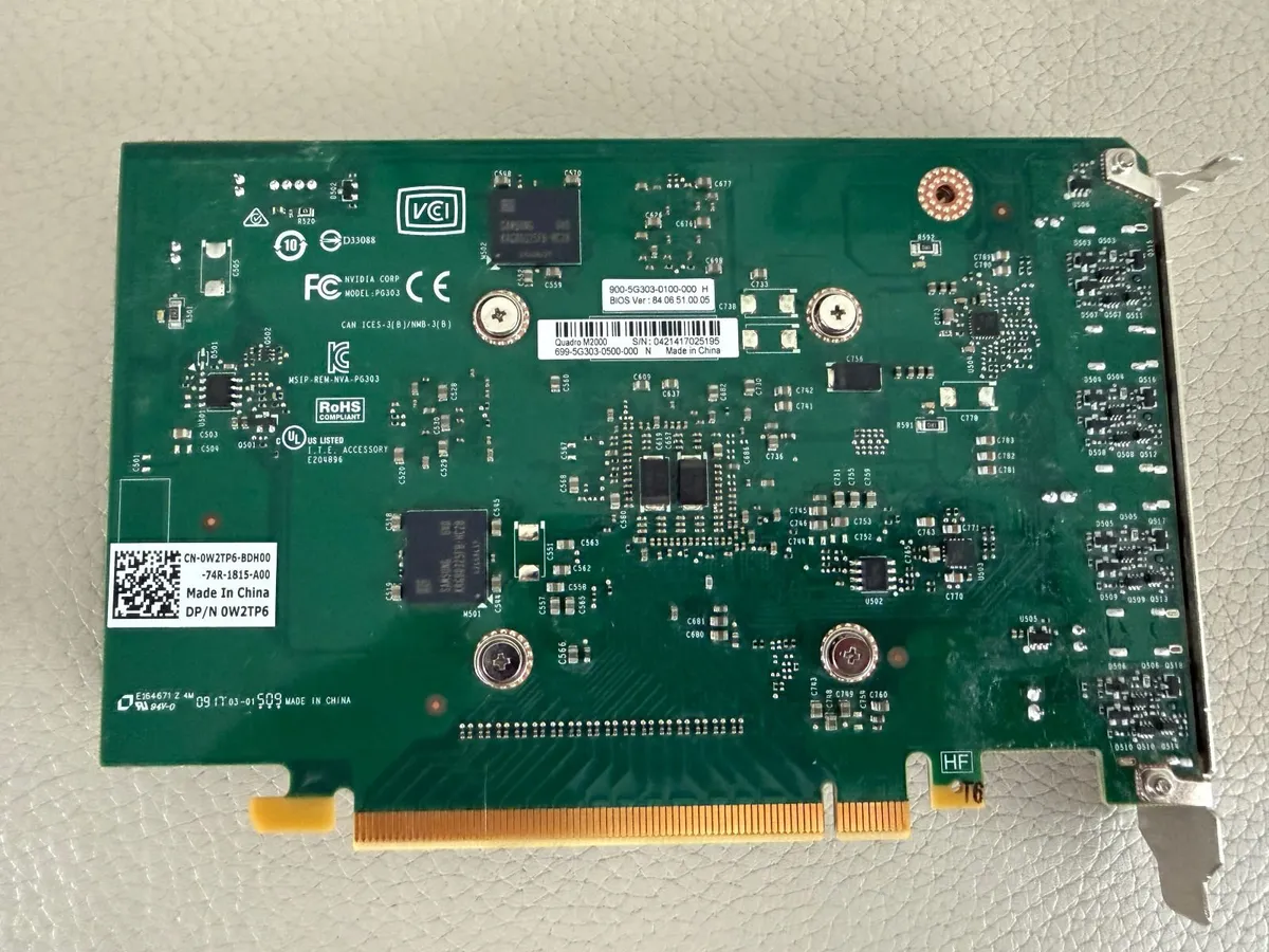 Nvidia Quadro M2000 4 GB GDDR5 PCI Express x16 - Image 3