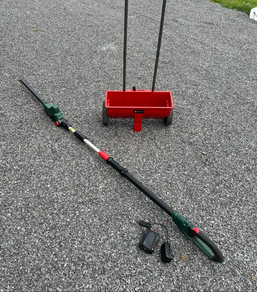 Bosch battery hedge cutter