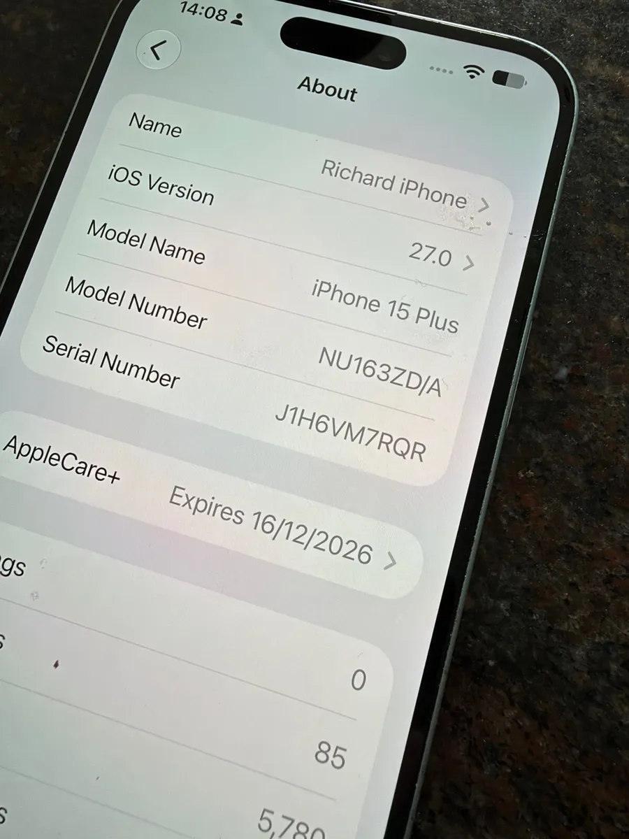 iPhone 15 Plus – Excellent Condition, 100% Batt - Image 1