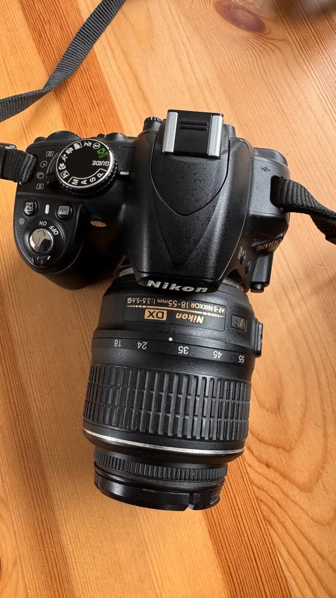 Nikon D3100 DSLR w/ 18-55mm VR Lens + Accessories - Image 3