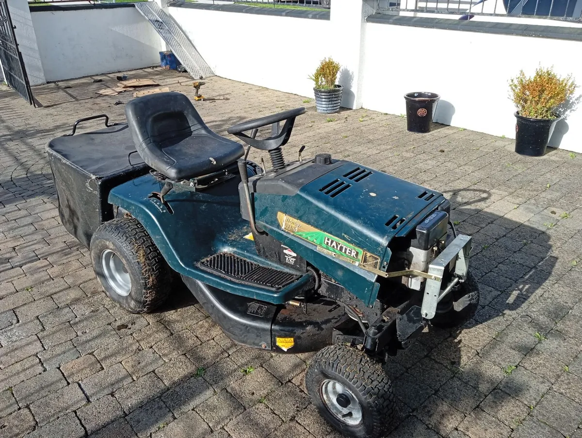 Hayter ride on lawnmower