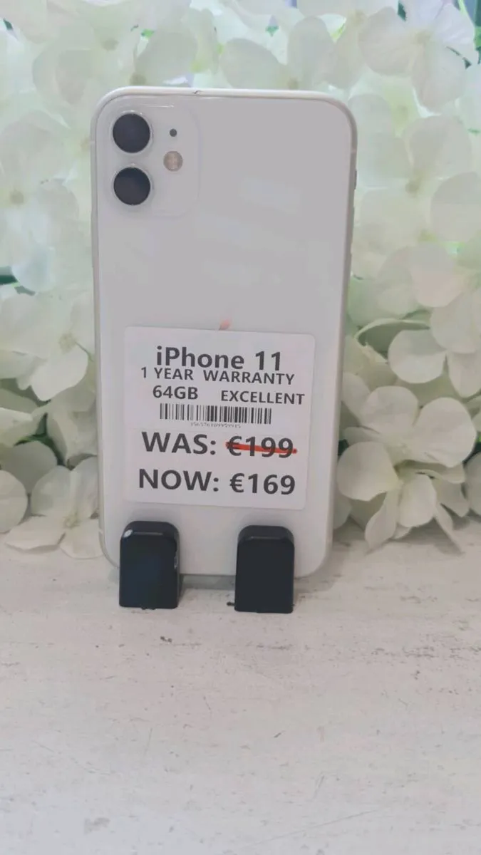 IPHONE 11 64GB EXCELLENT 1 YEAR WARRANTY