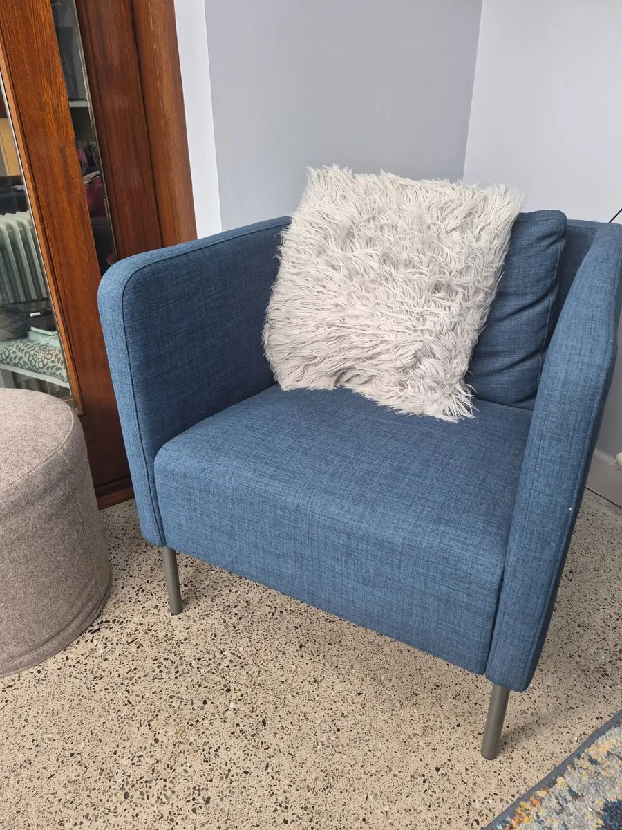 IKEA Ekero Armchair - Blue - Image 2