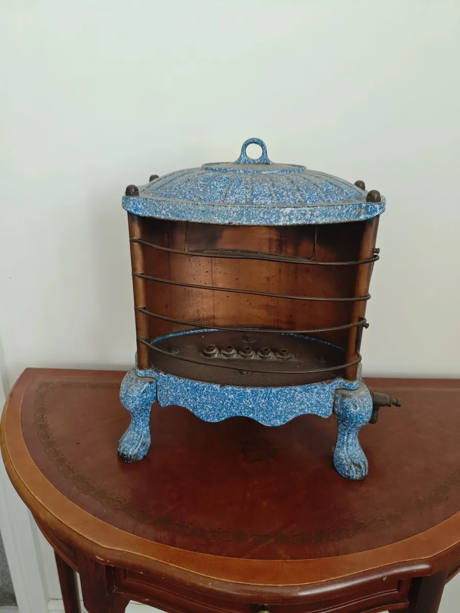 Antique gas stove  heater