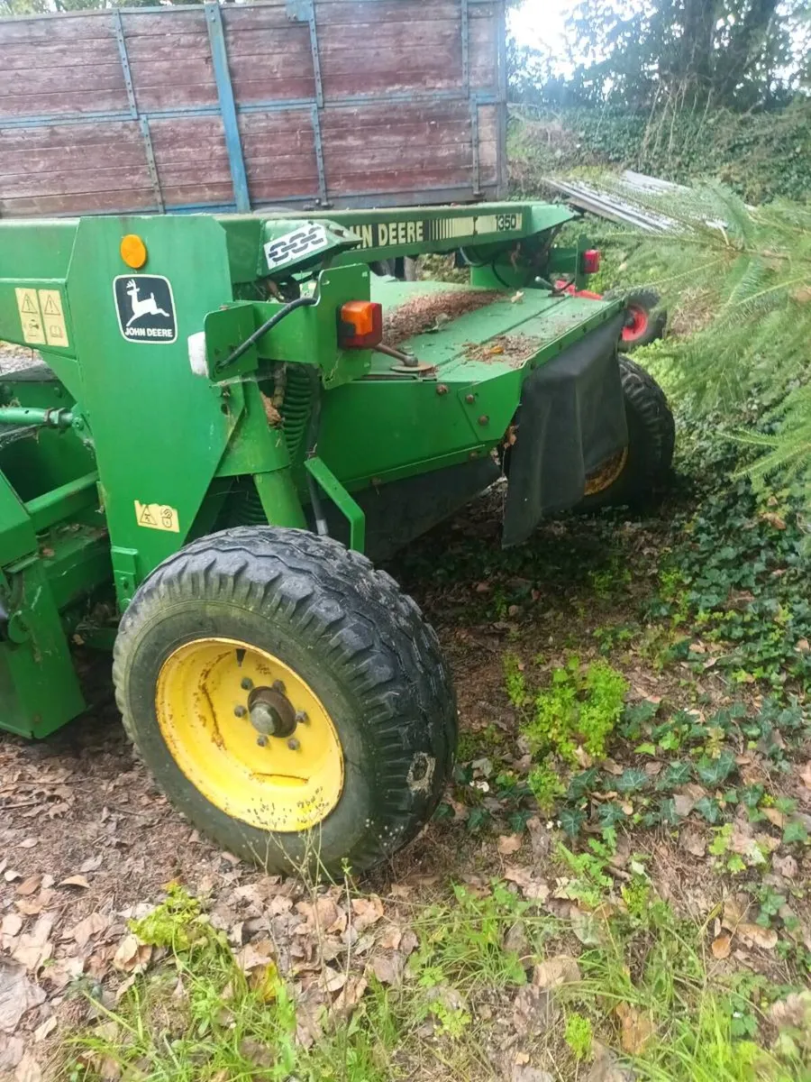 John Deere 1350 8ft mower - Image 2