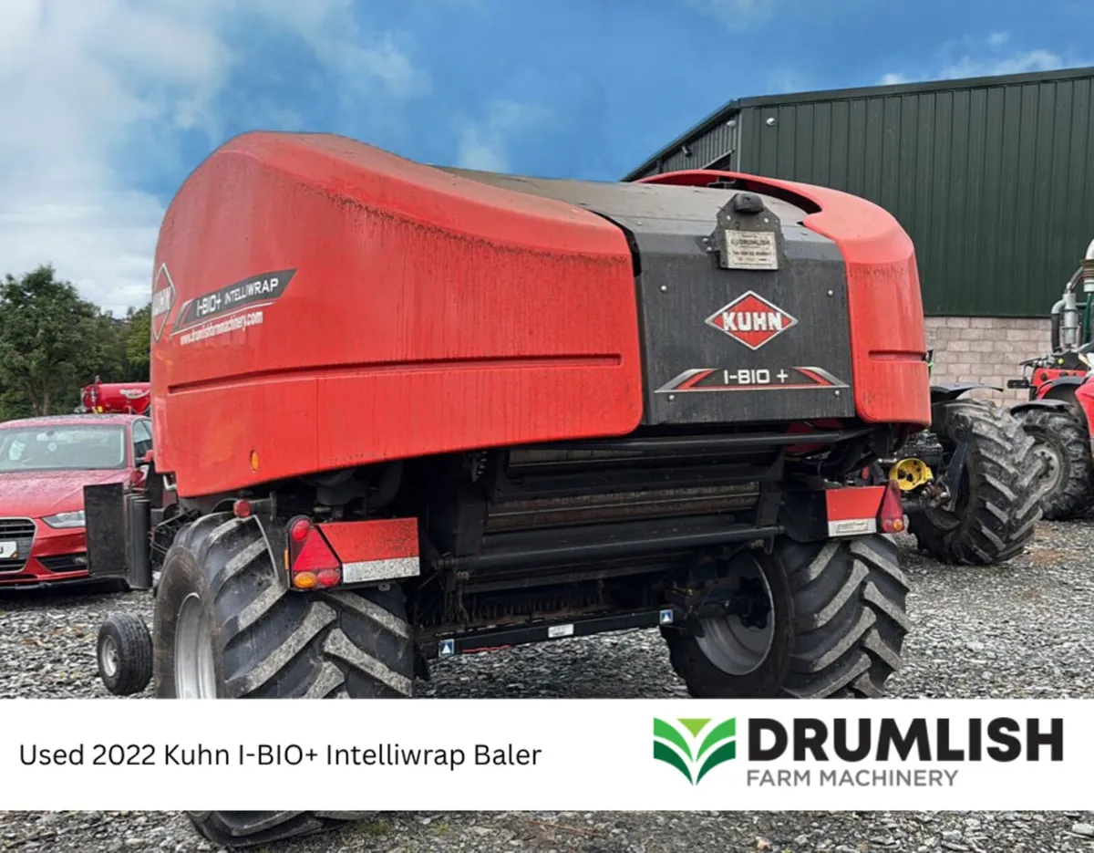 Used 2022 Kuhn I-BIO+ Intelliwrap Baler - Image 3
