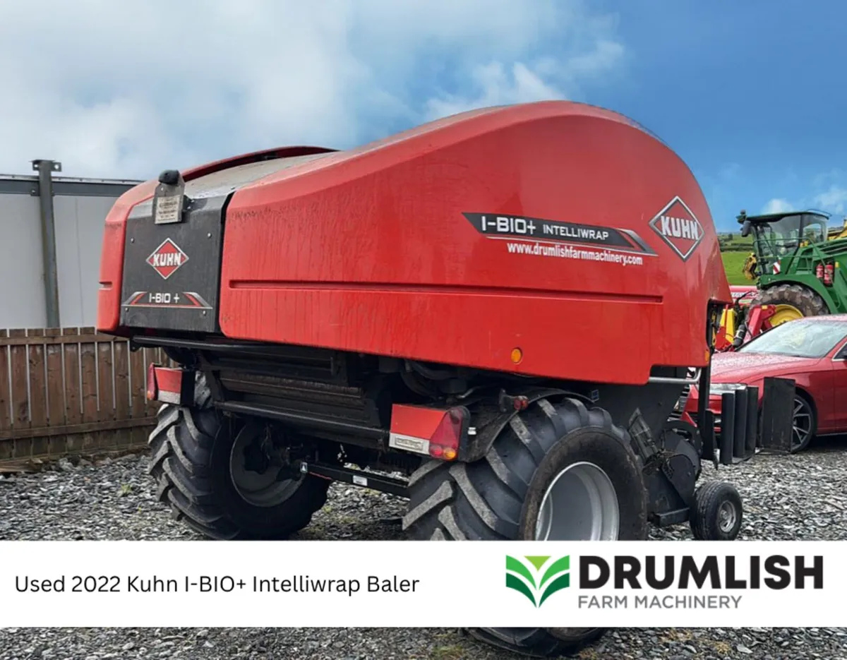 Used 2022 Kuhn I-BIO+ Intelliwrap Baler - Image 4