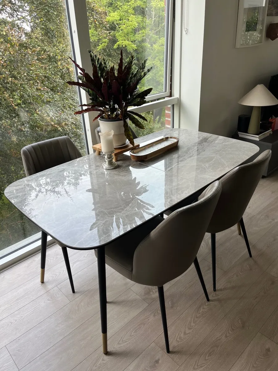 Mid century style Dining table - Image 1