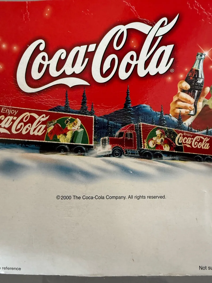 Vintage Coca Cola truck unopened - Image 3