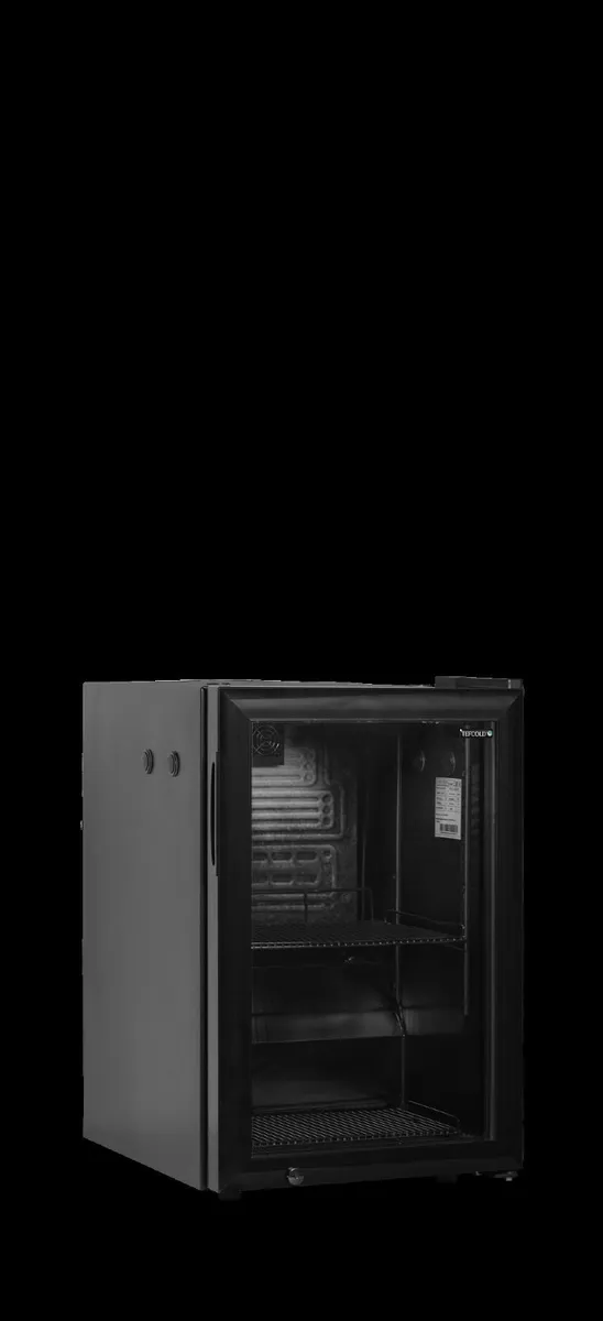 Tefcold BC60 MC Black, Glass Door - Ex VAT