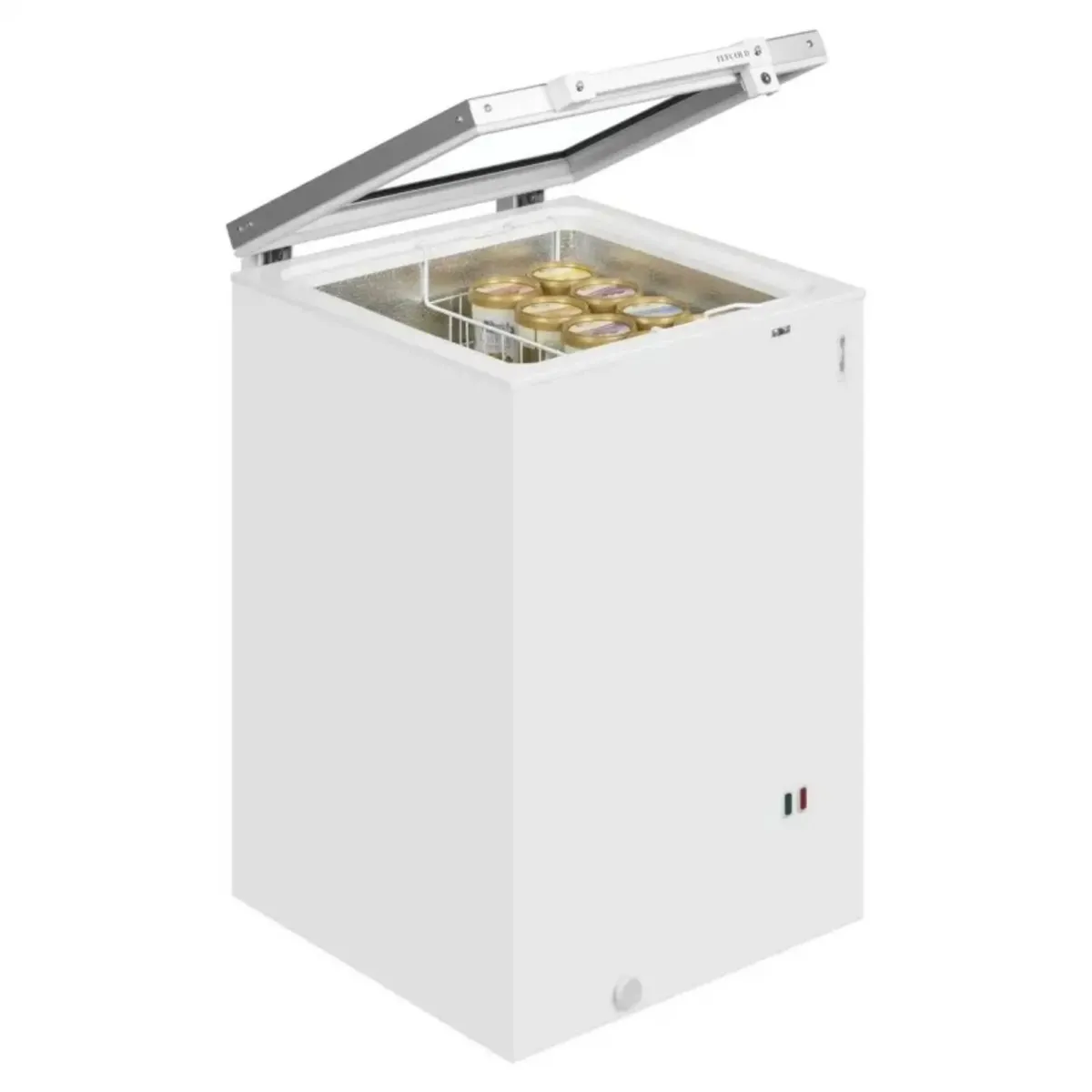 Tefcold ST160B White Flat lid - Ex VAT