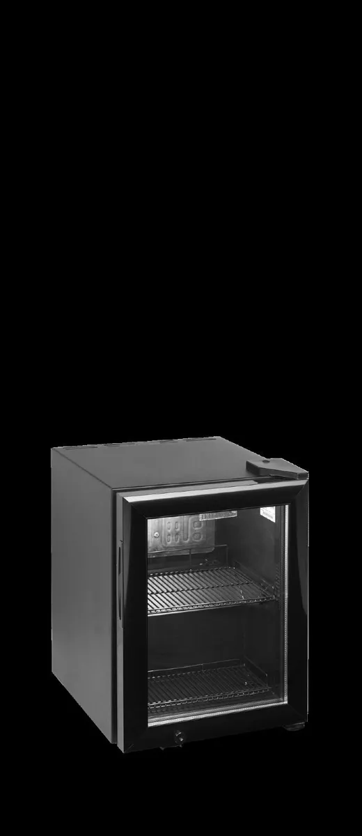 Tefcold BC30 Black, Glass Door - Ex VAT