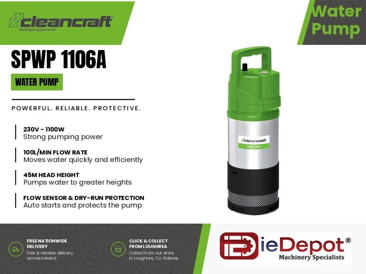 High Lift Water Pump