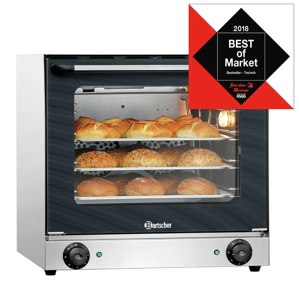 Bartscher Convection oven AT90 A120786 - Ex VAT - Image 1