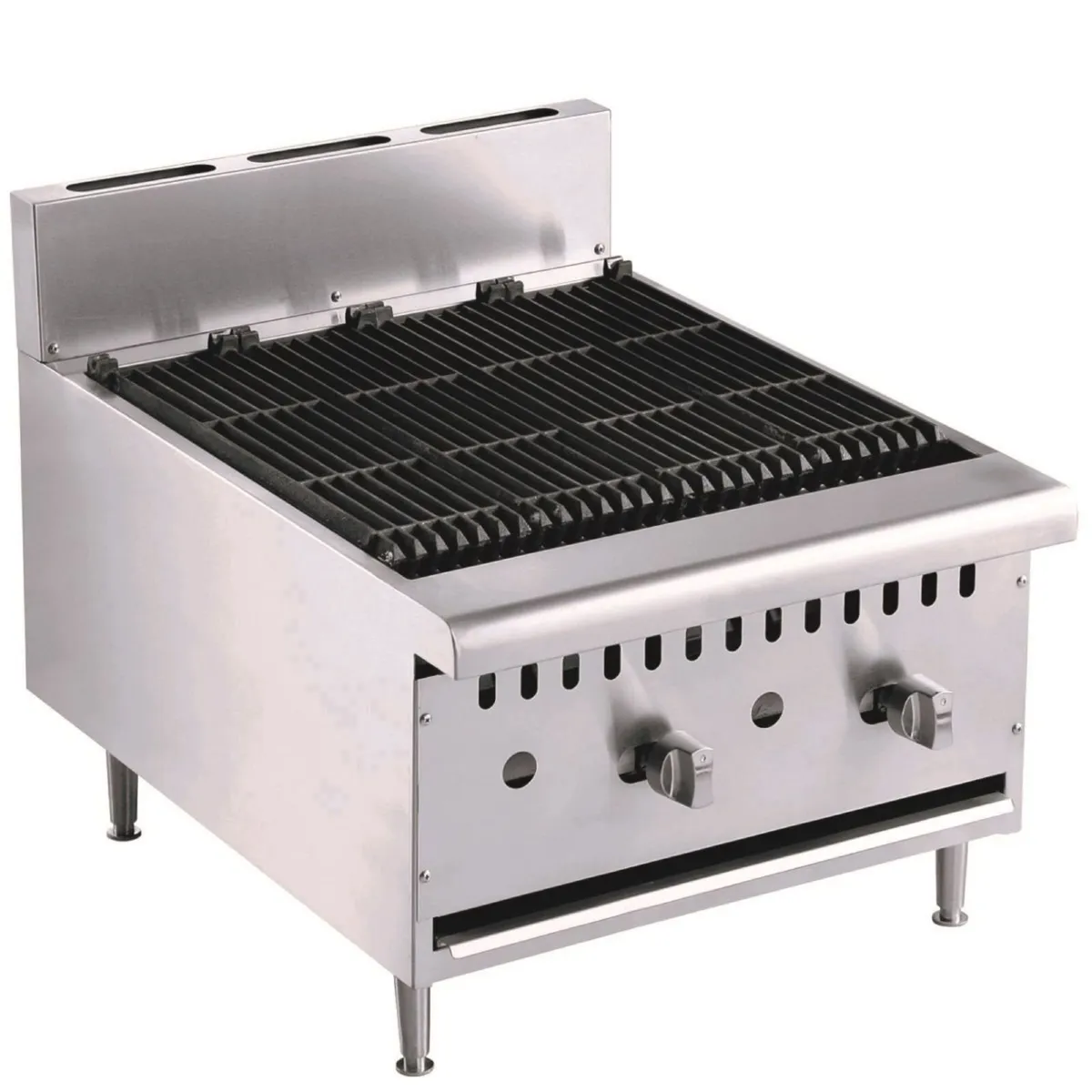 CombiSteel Gas Lava Stone Grill 7455.0900 - Ex VAT - Image 1