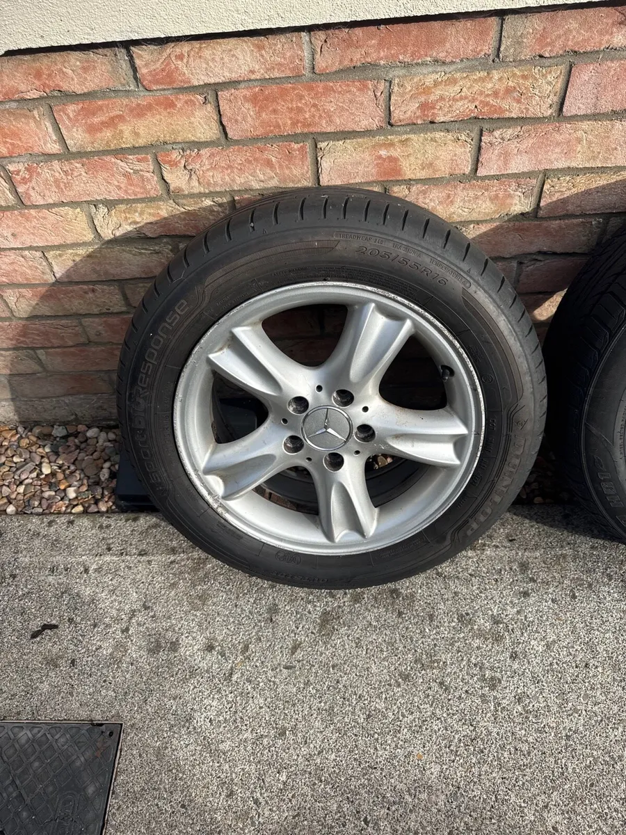 Mercedes CLK alloy wheels - Image 2