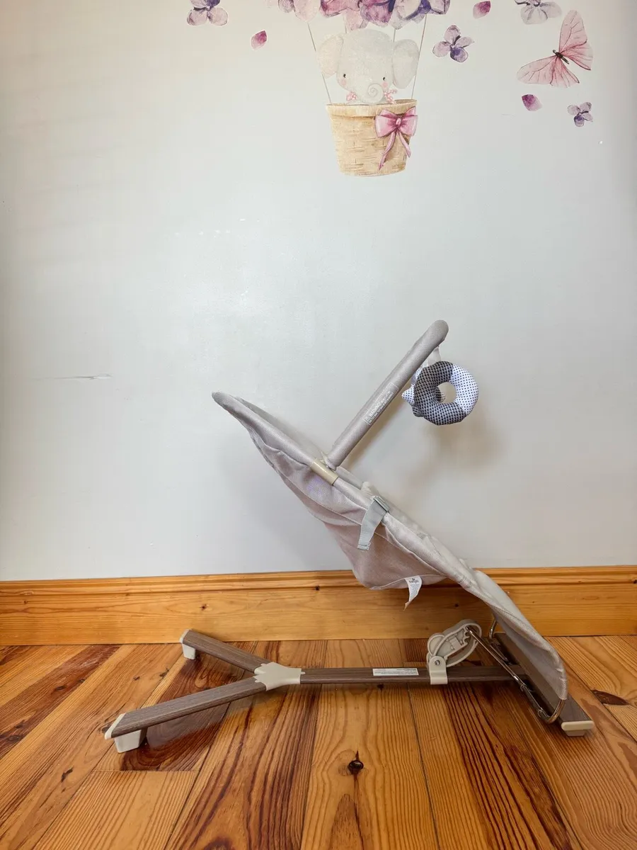 Babylo Gravity Luxe Bouncer - Cashmere/Walnut - Image 2