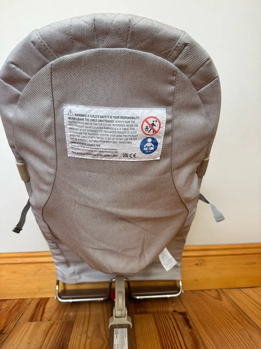 Babylo Gravity Luxe Bouncer - Cashmere/Walnut - Image 3
