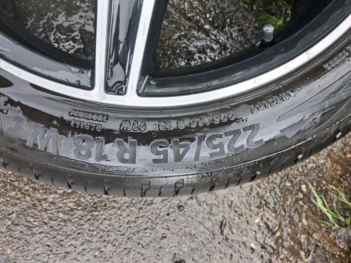 AMG 18" alloys C43 C Class w205 - Image 4